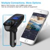 KIMISS Car Bluetooth FM Transmitter, T11 Bluetooth Wireless Handsfree MP3
