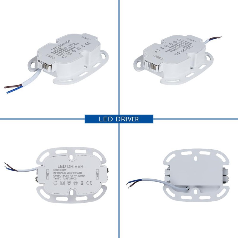 ROTHER Frameless LED Ceiling Light 36W – Round Surface Mounted