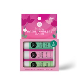Aromatherapy Nasal Inhaler Sticks Collection - All-Natural Wellness Kit | Made with Undiluted Essential Oil Blends for Overall Well-Being (3 Pack, Self Care)
