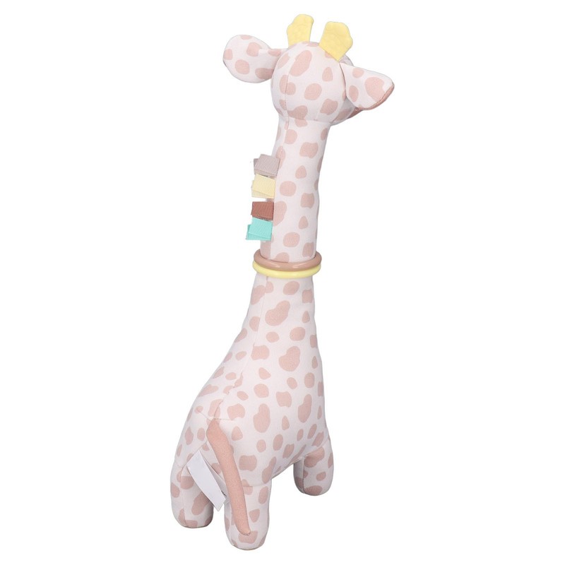 Plush Giraffe Teether Toy Fun Teether Design Cute Infant Plush
