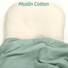 Hooyax Muslin Baby Lounger Cover 2 Pack, Soft and Breathable