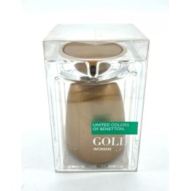 United Colors of Benetton VINTAGE Gold for Women by Benetton 2.5oz / 75mL EDT Spray NEW Original Formula