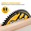 Hardwin 10-Inch 80-Tooth ATB Saw Blade, Carbide-Tipped 5/8 Arbor, Precision