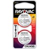 Rayovac CR2450 3V Batteries, 3 Volt Battery Lithium Coin, 2