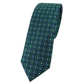 TigerTie slim designer tie in patterned - tie size: approx. Length: 150 x 6 cm -