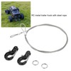 2pcs RC Metal Trailer Hook Aluminum Alloy Steel Rope Lightweight