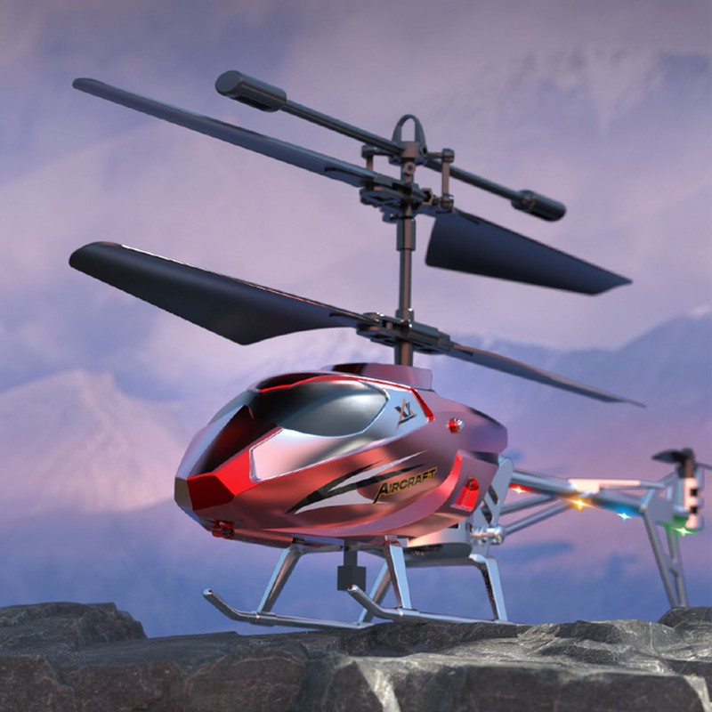 Remote Control Aircraft Toy 3.5 Channel Drop Resistance Alloy USB