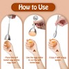 vibedor 9 Pack Egg Cracker Topper Set, 4 Stainless Steel