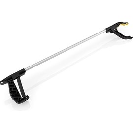 NAEEM SONS Litter Picker Magnetic Pick Up Tool Helping Hand Leaf Grabber Garden Stick Rubbish Picking Light Items Heavy Duty Long Handle Disabled Mobility Reaching Aids Multi Use Extendable Reach 76cm