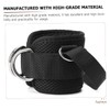 WOONEKY 1 Pair Ankle Buckle Straps Ankle Straps for Cable