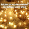 Outdoor String Lights Waterproof USB Charging Patio Lights Hanging Decor