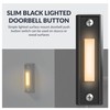 Newhouse Hardware BT4BL Doorbell Button, Black