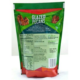 Emerald Glazed Pecans, Non GMO, 5oz (Pack of 6)