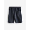 NEXT Basic Jersey Shorts Pack of 2, Navy/Charcoal, 7 years