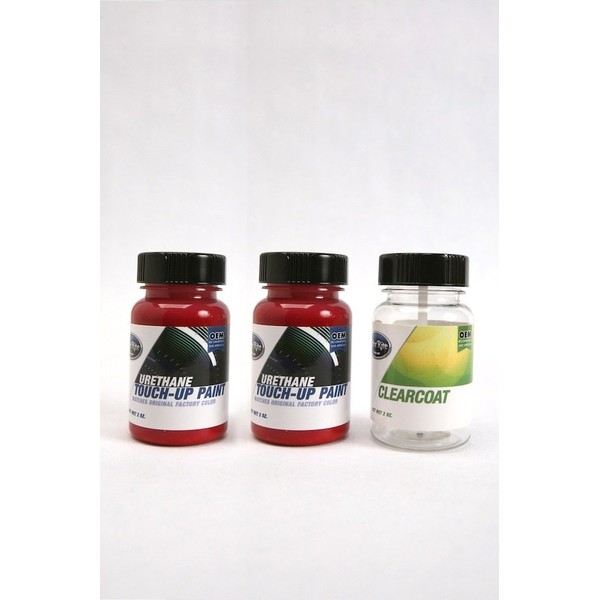 Tri-Coat Arctic White Silk Touch-Up Paint Jar for Ducati Monster