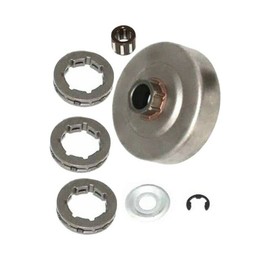 US# Replacement Part for 3/8" Clutch Drum Sprocket Rim Set Fits for STIHL 034 036 039 MS290 MS310 MS360#Hupart111803