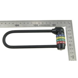KATSU 4 Digit Combination Padlock Extra Long Shackle Zinc Alloy Security Safety Lock for Luggage Wardrobe Gym Lockers Outdoor Indoor Gates 502414
