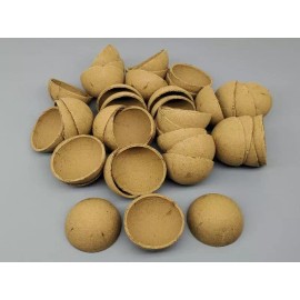 PyroBuild 20pc Fireworks 2" Paper Ball Shells Craft Hemispheres