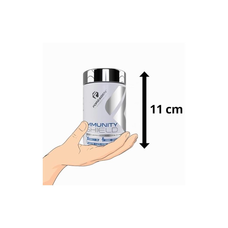 Forzagen | Essentials Immunity Shield | 3920 mg | 120