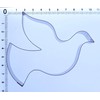 Dove Cookie Cutter - Stainless Steel - 100mm Approximately
