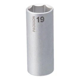 PROXXON No. 83547 Deep Socket, 3/8 inch, 0.7 inch (19 mm)