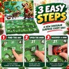 Dinosaur Christmas Countdown Calendar 2026, 24-Day Advent Calendar with 24