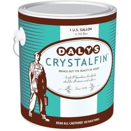 Daly's CrystalFin Acrylic Polyurethane Clear Wood Finish, Gloss, 1 Quart