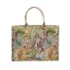Leanoria Retro Embroidery Jacquard Tote Bag for Women Luxury Large