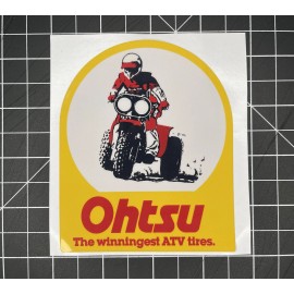Honda New OHTSU HONDALINE HONDA ATV TIRES STICKER ATC250R TRX250R ATC200X ATC350X