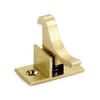 QWORK Brass Heavy Duty Elbow Latch Cabinet Door/Window Catch, 4