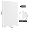 10 Pack Foam Boards,Thickness White Foam Core Backing Board 3/16"