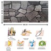 Dundee Deco 3D Wall Panels - Cladding Grey Charcoal Ash