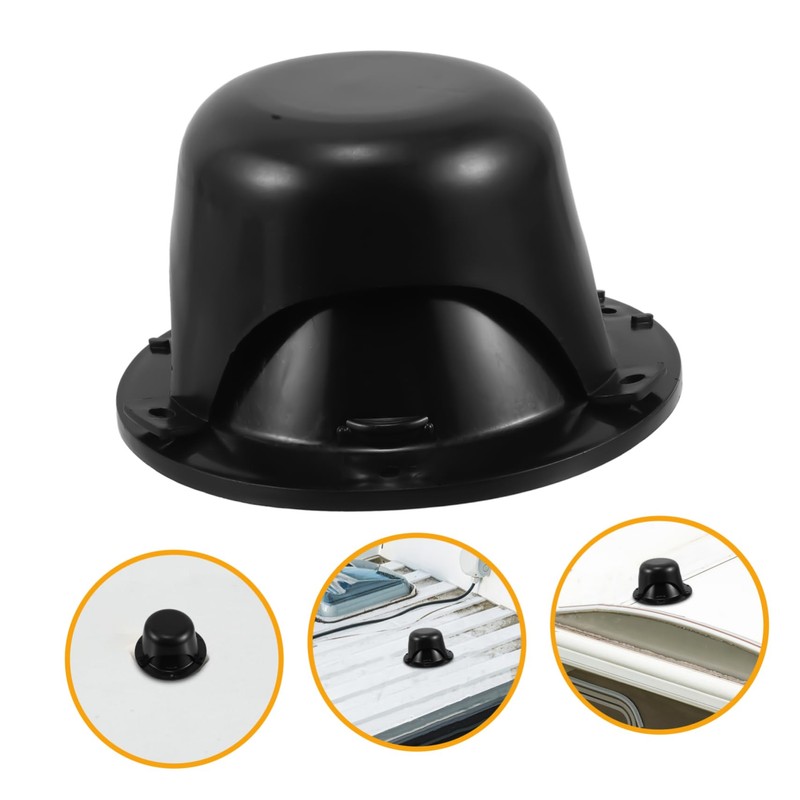 FUNOMOCYA 2 Inches Plastic Rv Roof Vent Hood Cover Camper