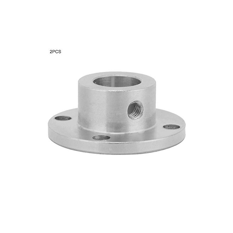 2 Pieces M4 Rigid Flange Coupling Motor Shaft Coupling Plug