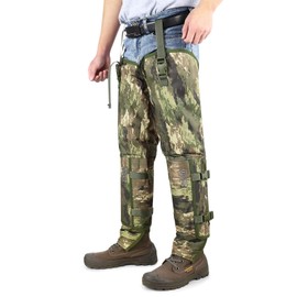 CAMOMAX Snake Guard Chaps: Snake Chaps for Men & Women Offer Snake Bite Protection from Ankle to Thigh Provide Complete Hunting Protection for Your Legs