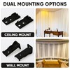 Aluminum Flexible Curtain Track 3ft-13.1ft / 4 Meter-Bendable Ceiling Track