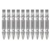 Saipor 10pcs PH2/SL6 Double Ended Screwdriver Bit, #2 Phillips/No. 6