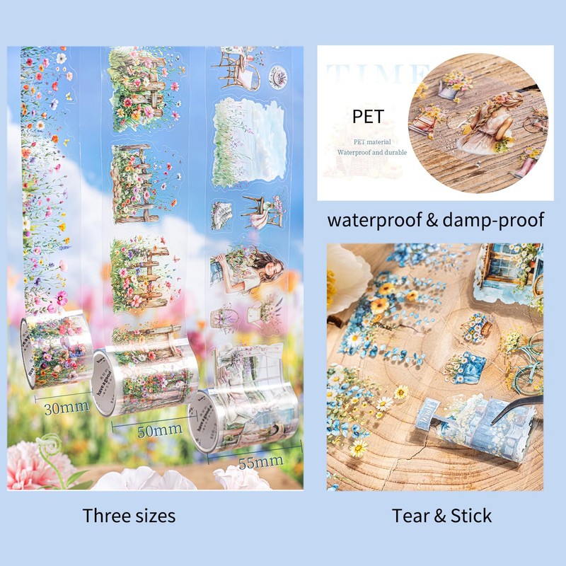 MisKepaa Scrapbooking Accessories Tape Set