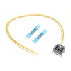 BroaugBlower Motor Resistor Electrical Connector Replace for 3U2Z14S411PB 88988702, 88988507,