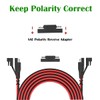 SAE 10FT 16AWG Battery Charger Extension Cord with Quick Disconnect