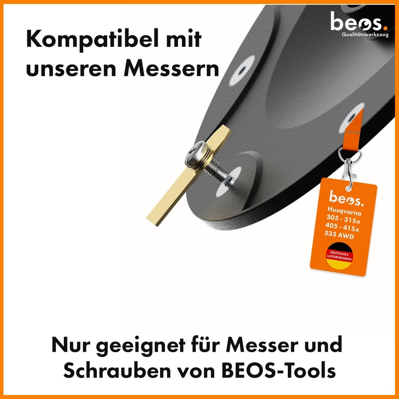 BEOS® Premium Robotic Lawnmower Tuning - Blade Plate for 7
