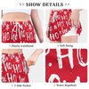 Yasala Christmas Board Shorts for Women Xmas Ho Ho Ho