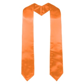 GraduatePro Plain Graduation Stole for Unisex Adults Sash 60" Long 16 Colors