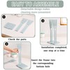 Bntyok Kitchen Gloves Holder Mitten Dryer Reusable Plastic Washing Rack