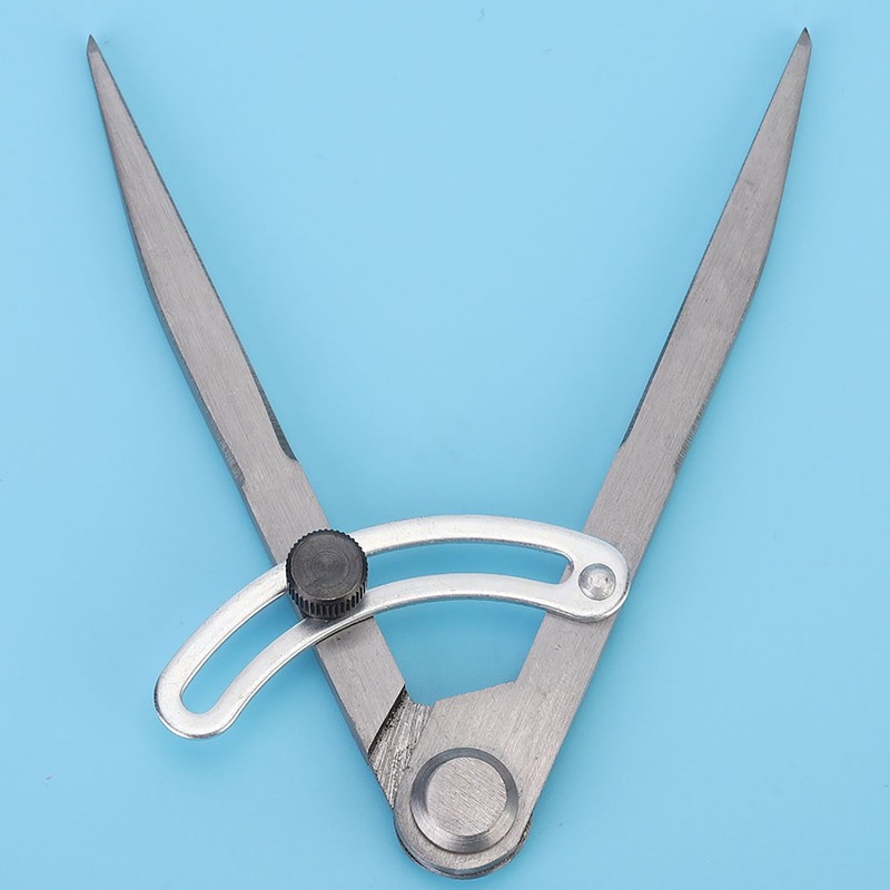 Leather Craft Compass Steel Adjustable Spacing Edge Creaser DIY Tool