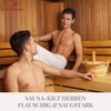 Carenesse Men's Sauna Kilt with Practical Pocket and Zip Fastener