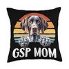 GSP Mom German Shorthaired Pointer for Women Hunting Dog Throw