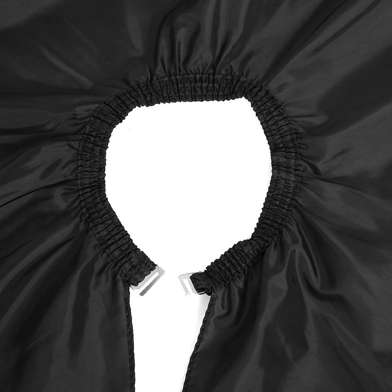 Qkiss Delantal Impermeable para el Cabello, Capa de Corte de