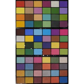 Petal Crafts Palette Dust Set (72 Pack), 48 Matte Colors and 24 Dazzler Colors