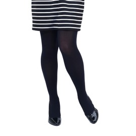 Free Fit Loose Tights, Stretchy Design, Antibacterial, Odor-Resistant, Anti-Static, Sweat Absorbent, Large Size, Black